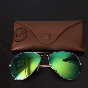 Ray-Bans Aviator Green